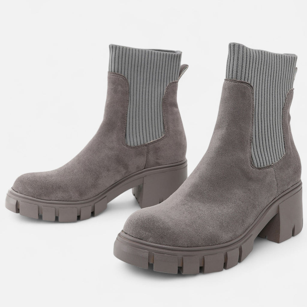 Orvelle Club | Women’s Suede Chelsea Boots Elevated Elegance