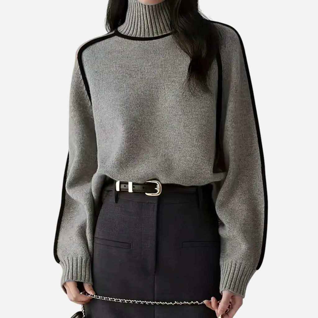 Orvelle Club | Women’s Pullover Knitwear Refined Stripes